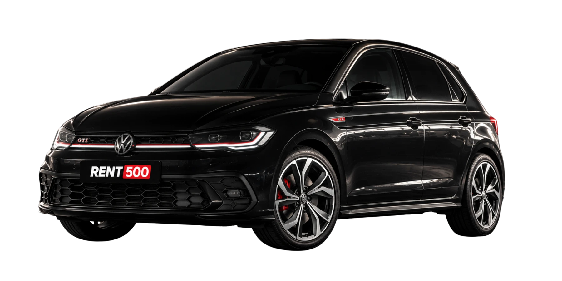 VW Polo GTI Schwarz von Rent500