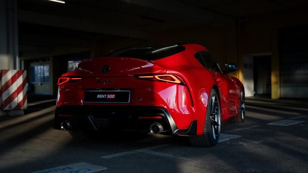 Toyota GR Supra Legend – Heckansicht