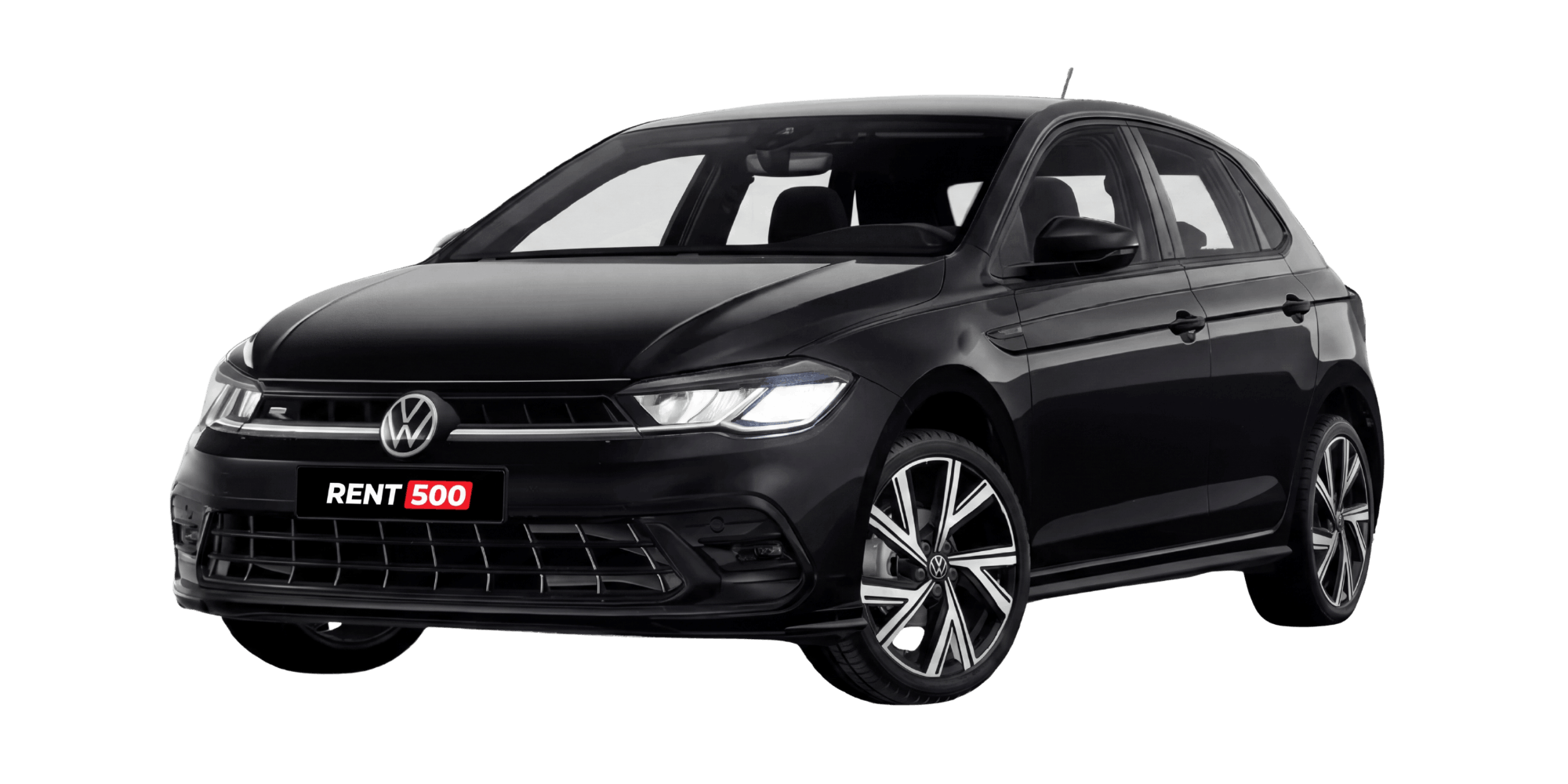 VW Polo GTI Schwarz