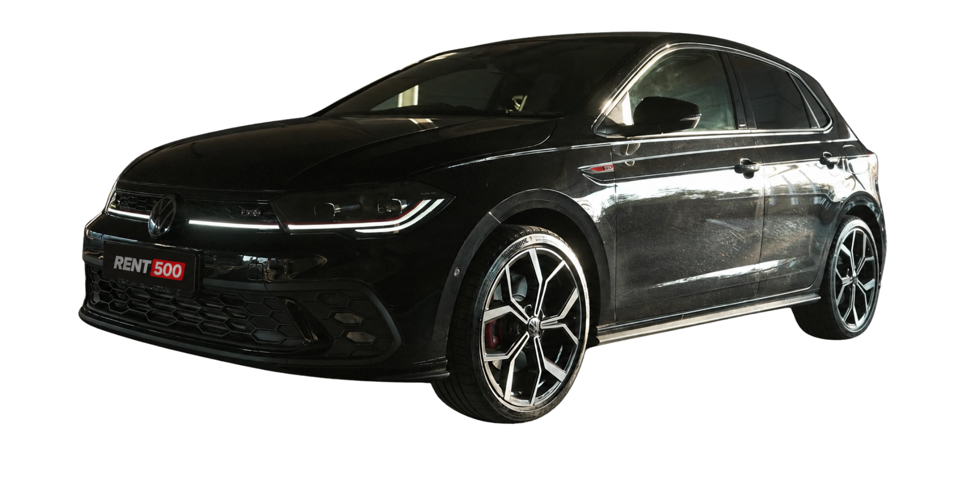 VW Polo GTI Schwarz