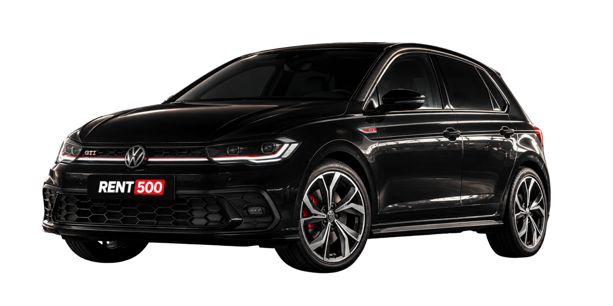 VW Polo GTI Schwarz