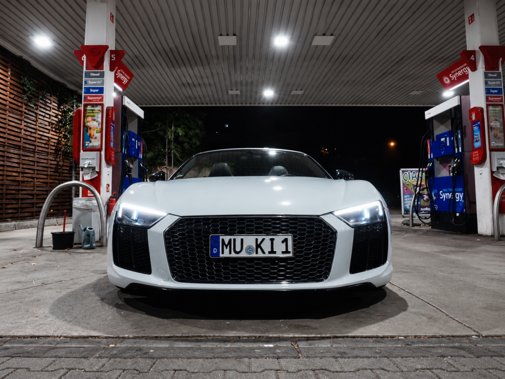 Audi R8 Spyder – Vorderansicht