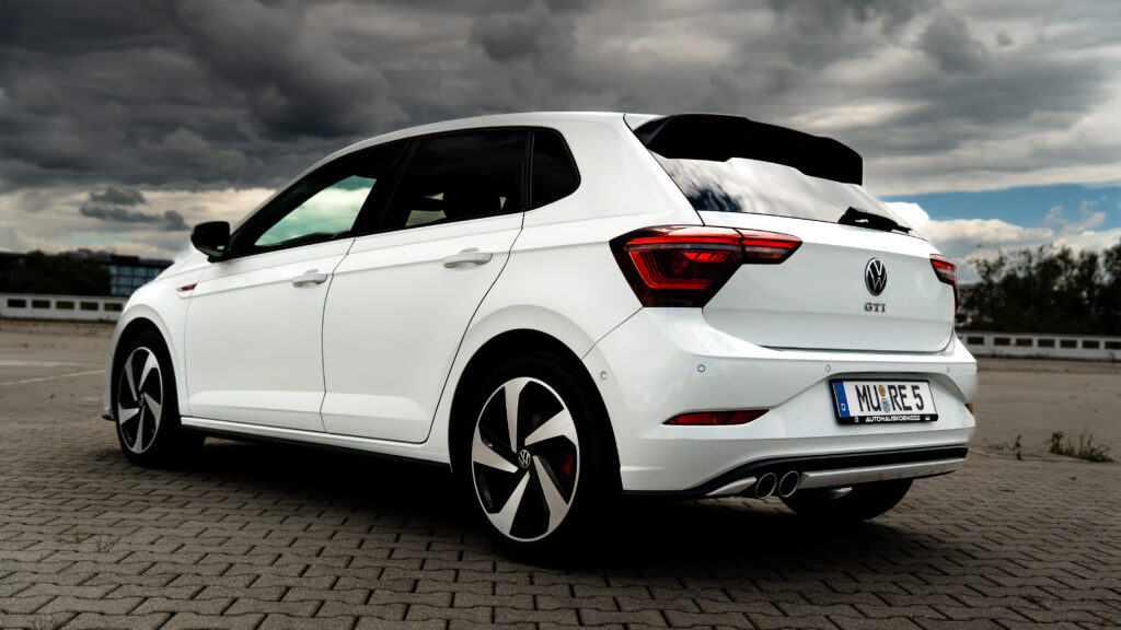 VW Polo GTI Weiß – Seitenansicht