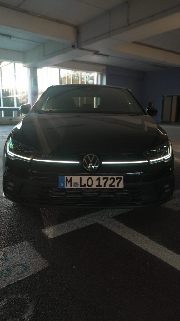 VW Polo GTI Schwarz – Vorderansicht